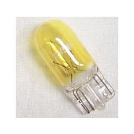 HPB 5-Pack Yellow Incandescent Halogen Bulbs – 2825/168/194, T10 Wedge, 12V, 3000K